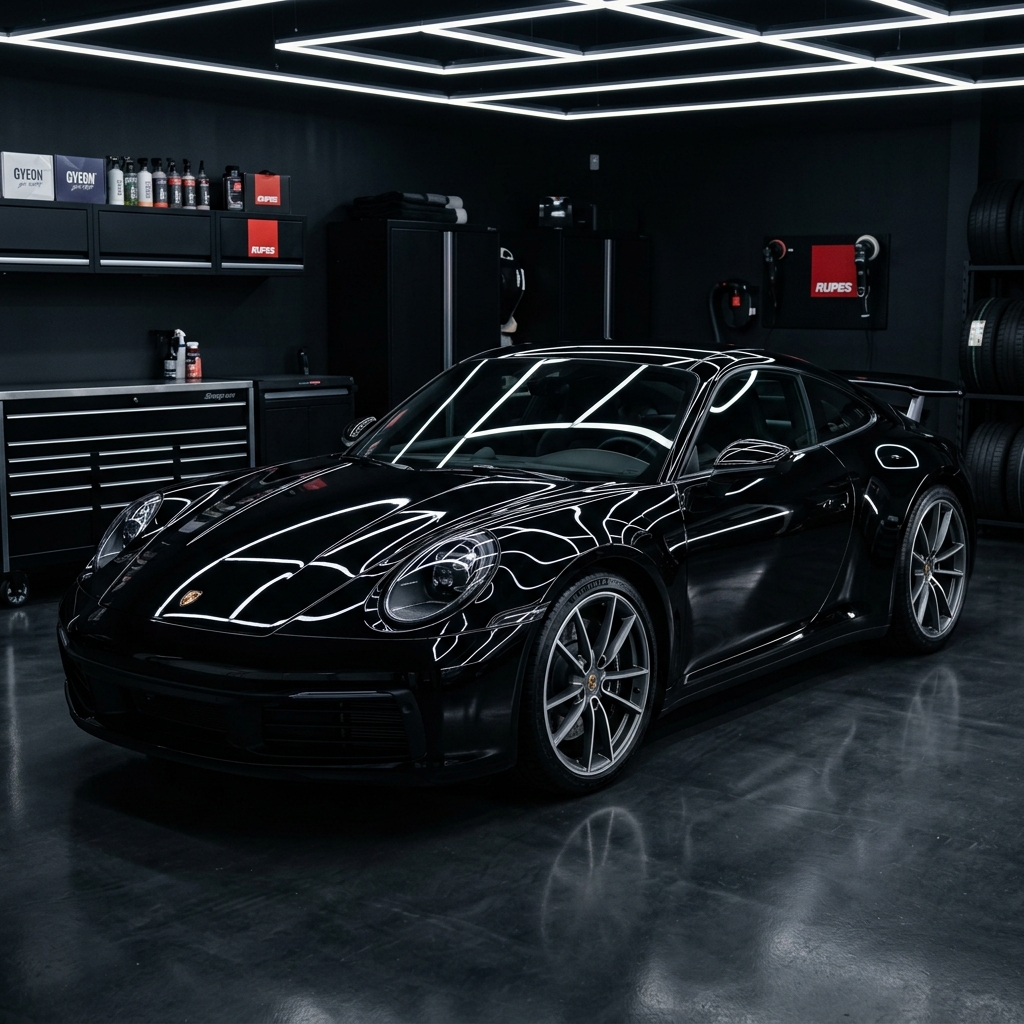 Detailing in progress